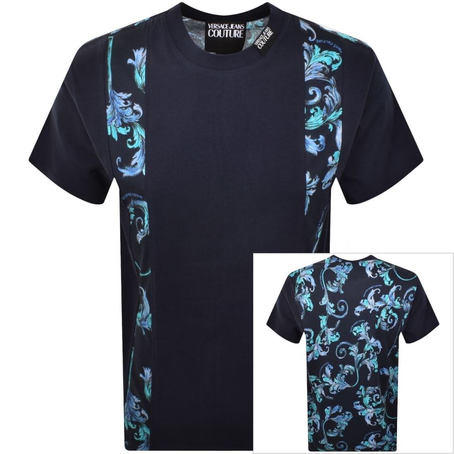 【関税込み】Versace Jeans Couture Tシャツ Versace Jeans Couture T-shirt with printed logo | Men's